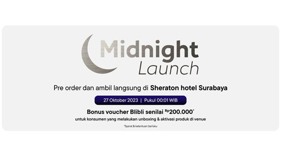 Midnight Launch sangat ditunggu-tunggu masyarakat.