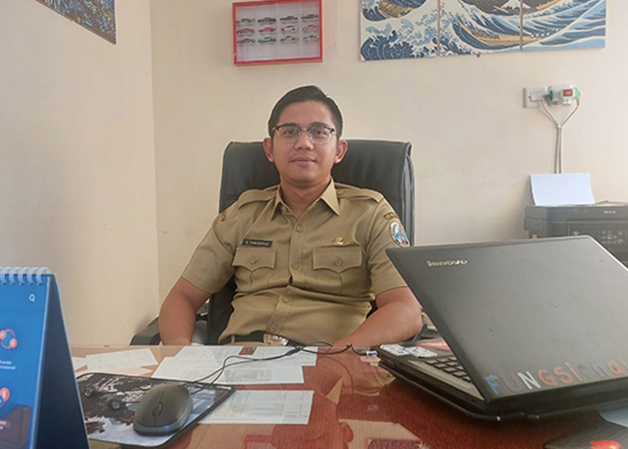 BAYU PAMUNGKAS KUSPRASETYO,&nbsp;Kabid Mutasi BKPSDM Sampang. (JUNAIDI PONDIYANTO/JPRM)