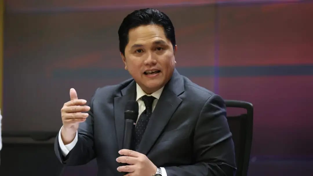 Erick Thohir, Menteri Badan Usaha Milik Negara (BUMN) sekaligus menjabat sebagai Menteri Koordinator Bidang Kemaritiman dan Investasi (Menko Marves) (Sumber Foto: PSSI)
