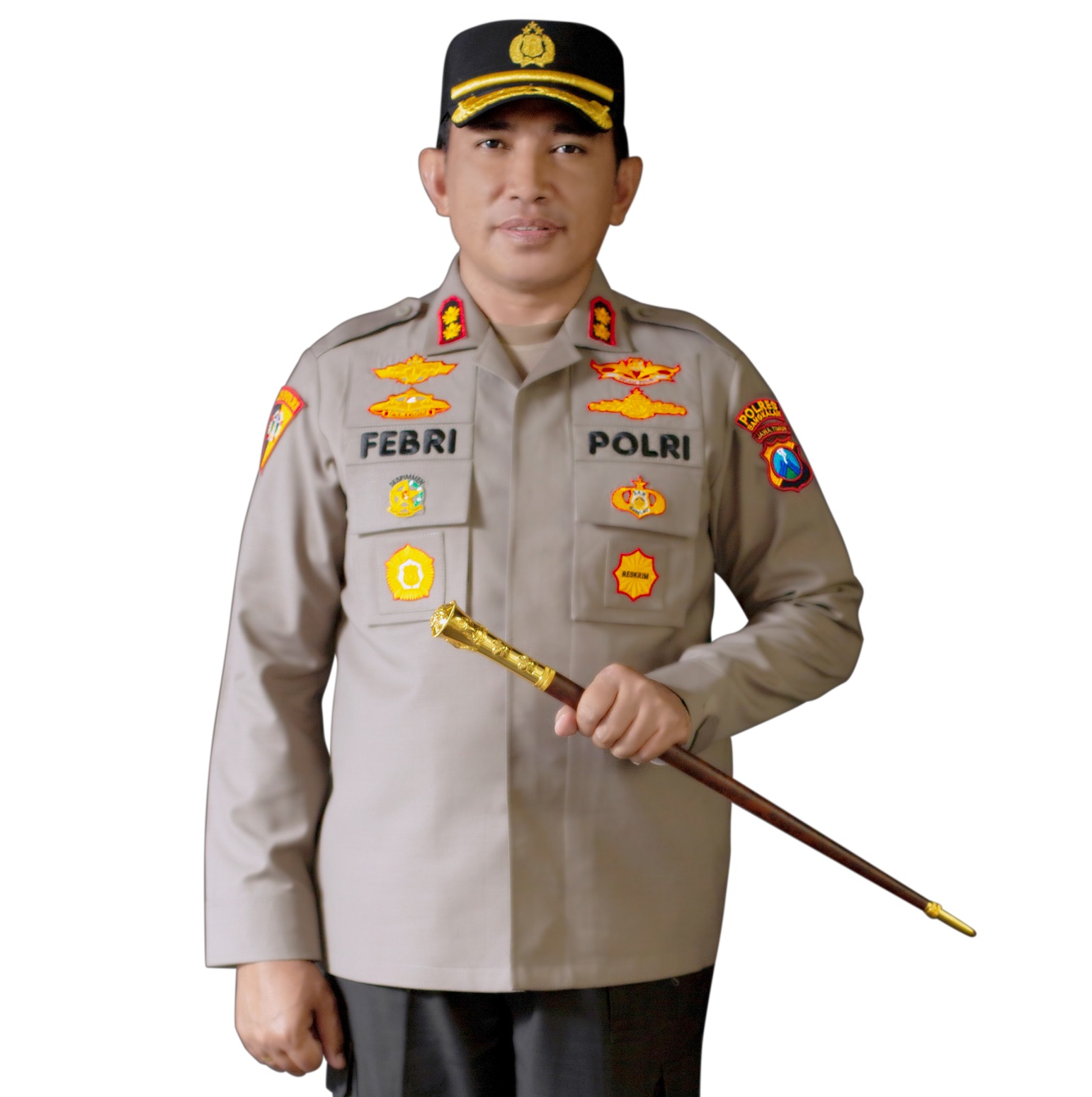 BERSAHAJA: Kapolres Bangkalan AKBP Febri Isman Jaya. (HUMAS POLRES BANGKALAN UNTUK JPRM)