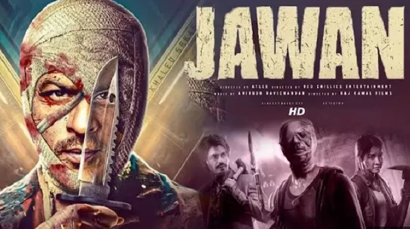 Shah Rukh Khan dalam film Jawan