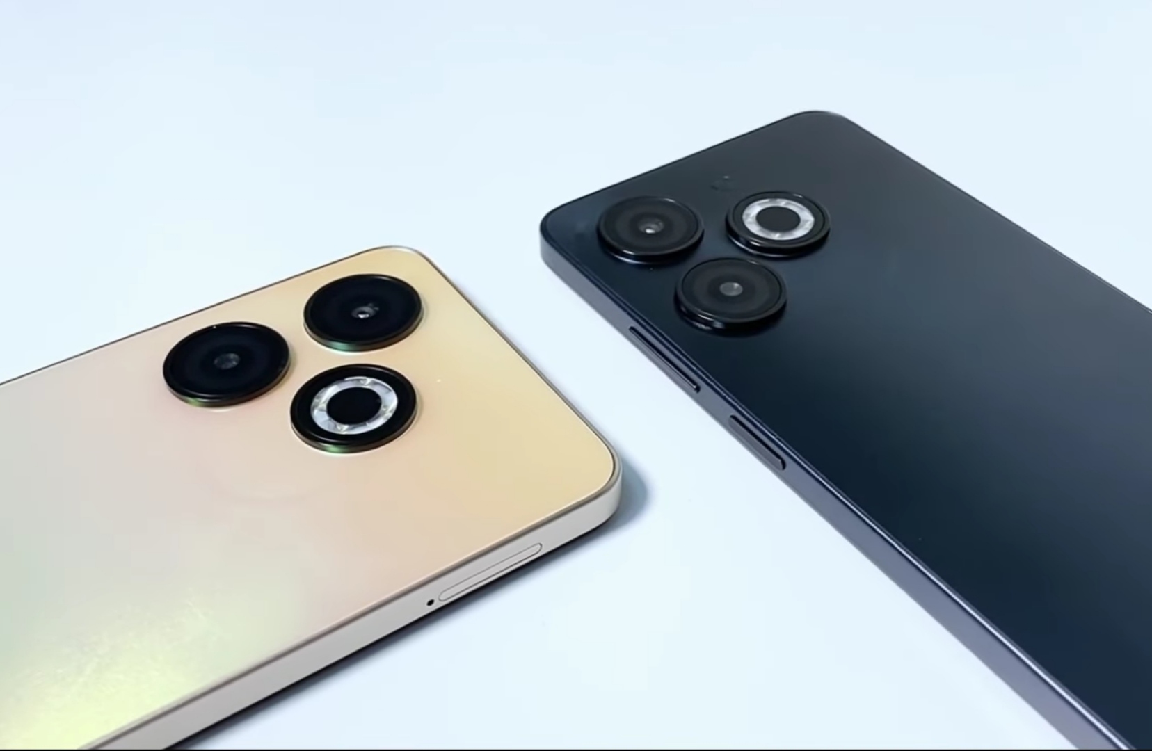 KEREN: Tampilan belakang dari Infinix Smart 8 HD. (Youtube  @Pan Channel)