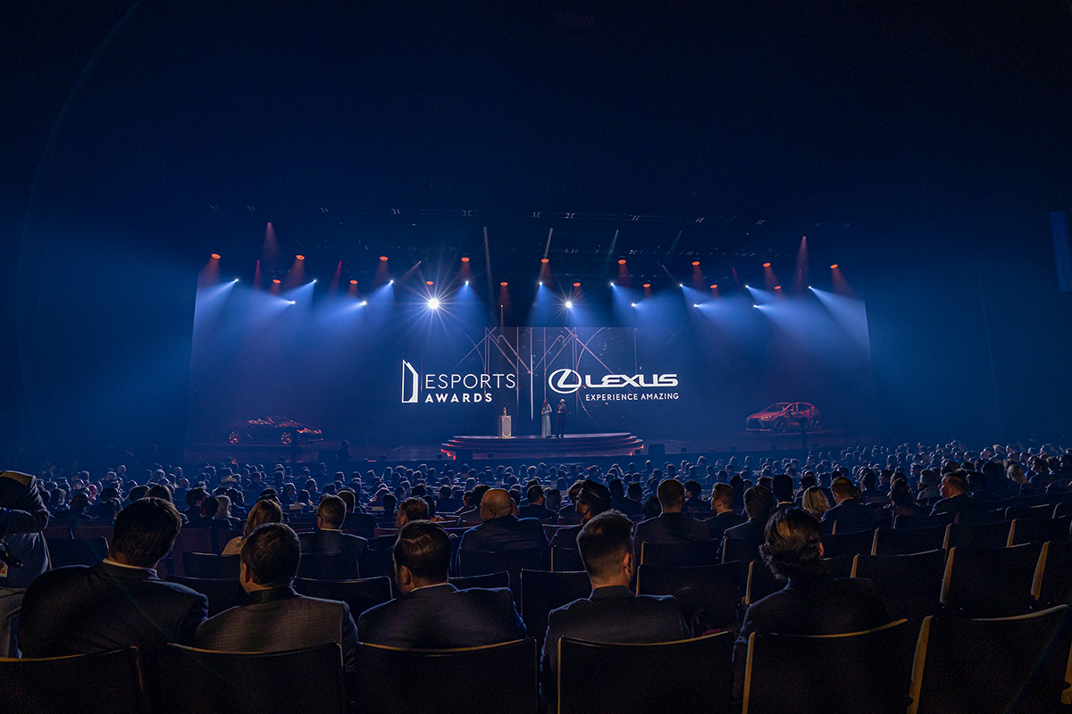 Suasana ajang Esports Awards di Las Vegas