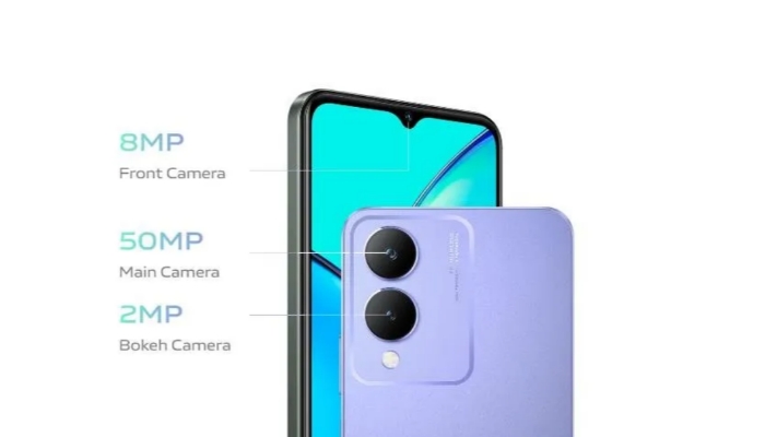 Camera utama vivo y17s sudah  50 MP.