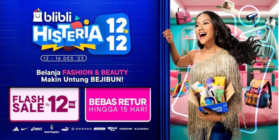 HARBOL: Blibli promo di tanggal 12.12 untuk berbagai macam kategori.