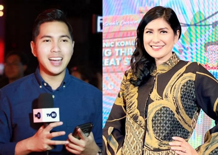 Ardianto Wijaya  kiri dan Velerina Daniel kanan