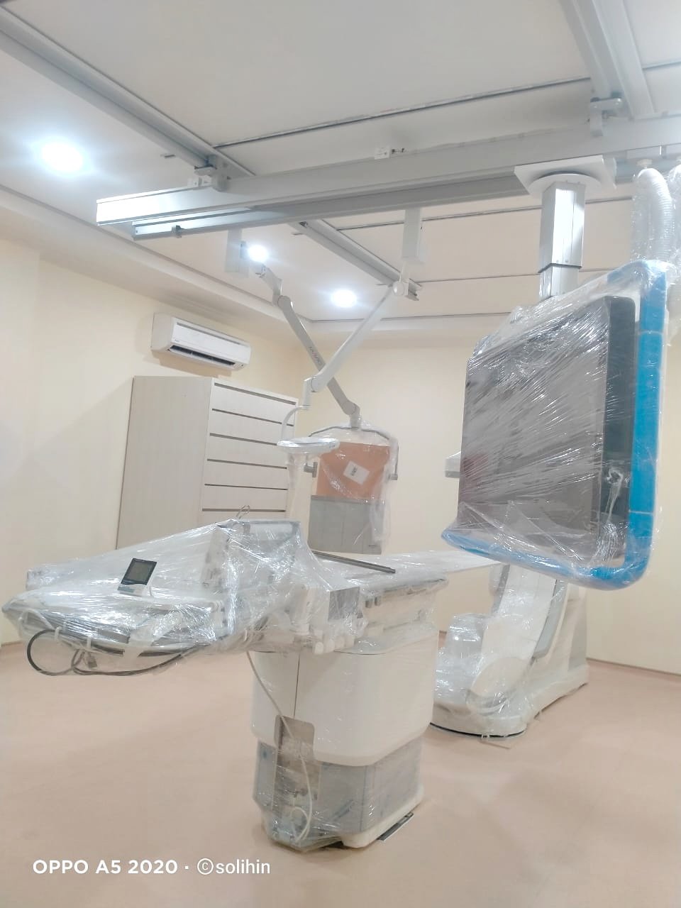 MODERN: RSUD Syamrabu mendatangkan alat kesehatan canggih dalam penanganan pasien penyakit jantung.