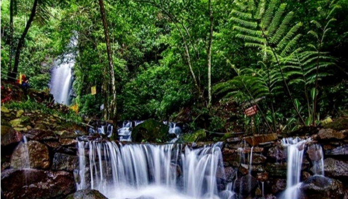 Ilustrasi Air Terjun Air Terjun Dlundung.