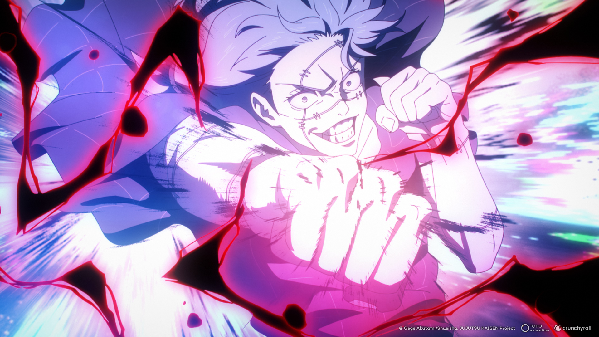 Salah satu Scane Jujutsu Kaisen