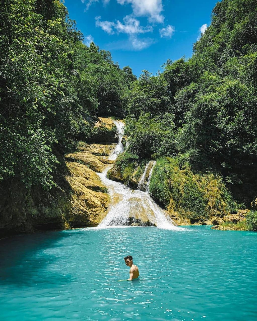 Kedung Darmo, salah satu wisata alam air terjun tersembunyi di Malang, Jawa Timur