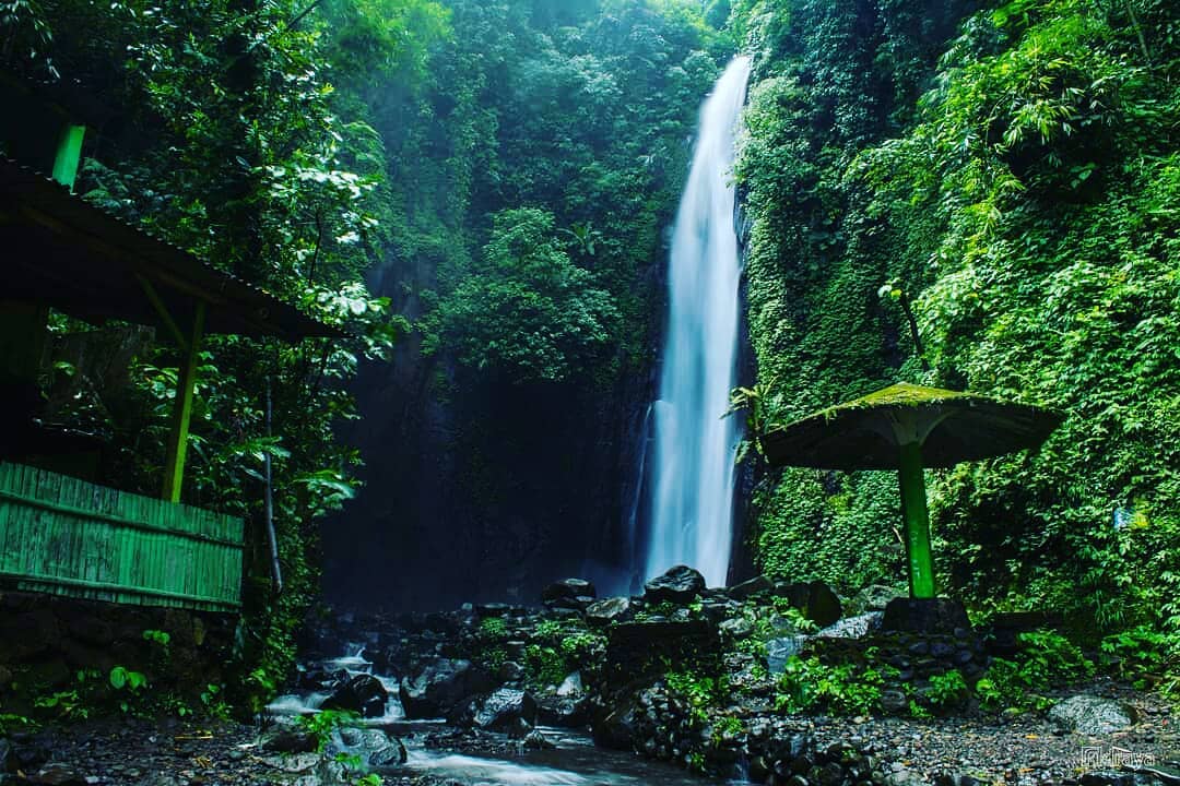 air terjun canggu, salah satu wisata alam di kecamatan Pacet, Mojokerto