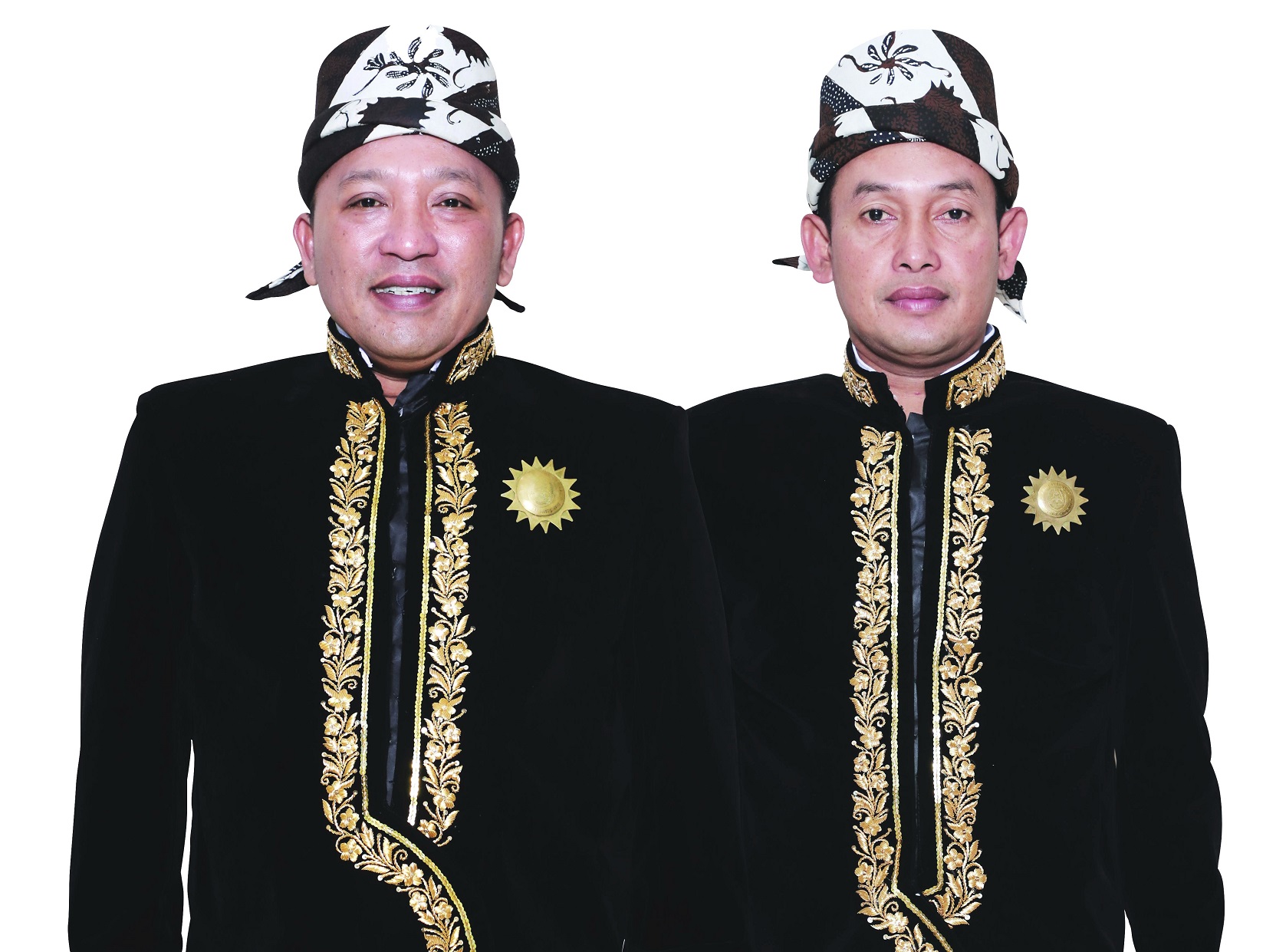 GAGAH: Bupati Sampang Slamet Junaidi (kiri) dan Wabup H. Abdullah Hidayat. (DOK JPRM)