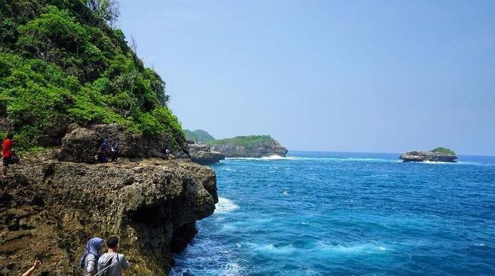 Pulau Sempu dilindungi oleh negara. (@pulausempu untuk RadarMadura.id)