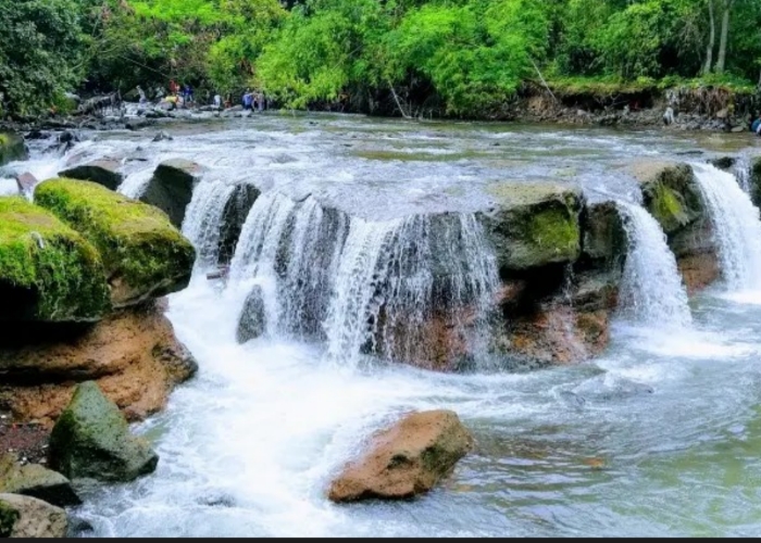 Potret indah air terjun Grojokan Limo