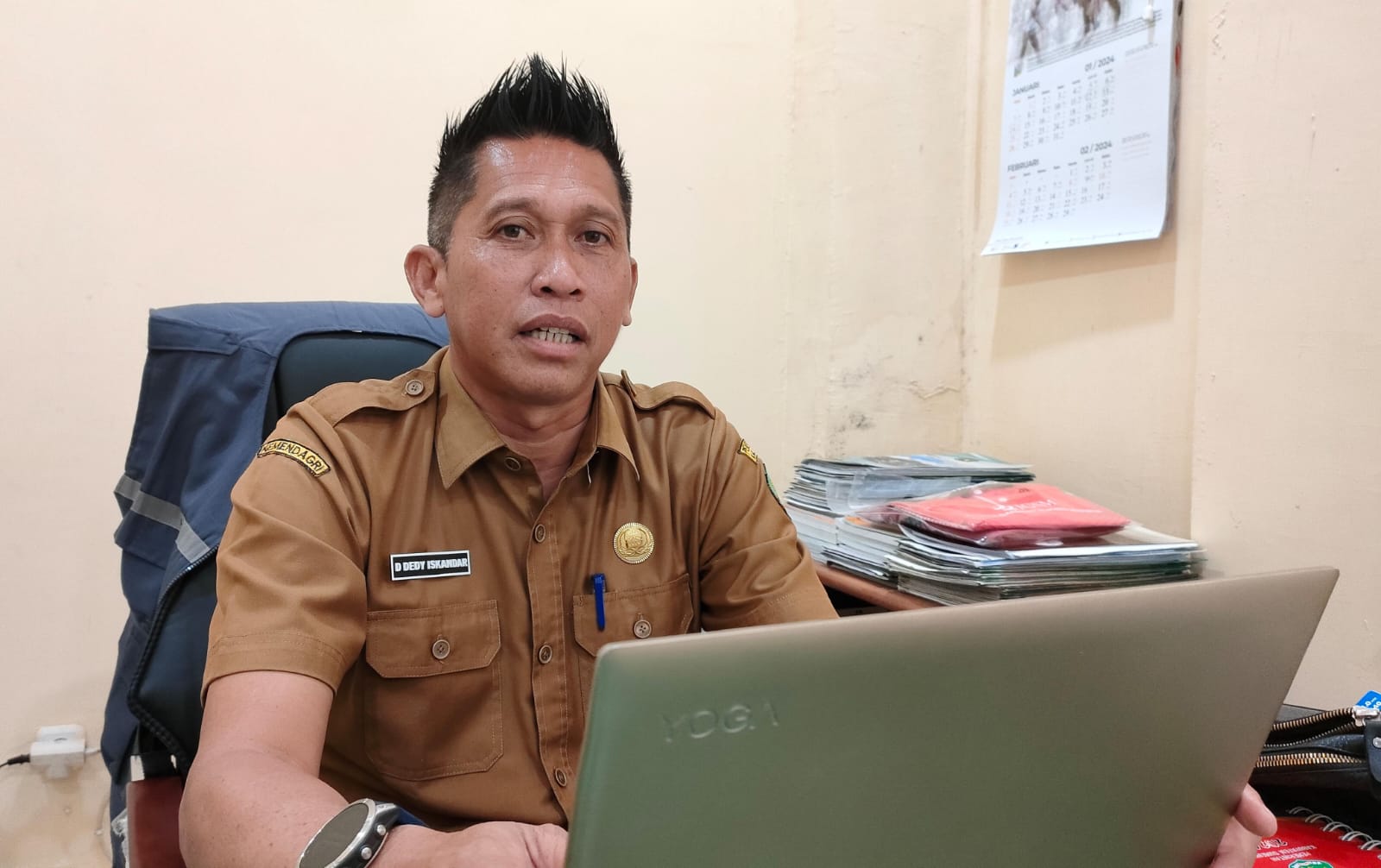 Dadang Dedy Iskandar, Kepala Bagian Perekonomian Sekretariat Daerah Kabupaten (Setdakab) Sumenep.