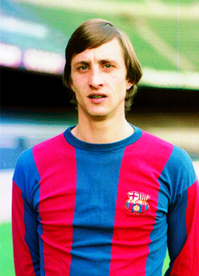 LEGENDA: Potret Johan Cruyff saat berseragam FC Barcelona. (fcbarcelona.com)