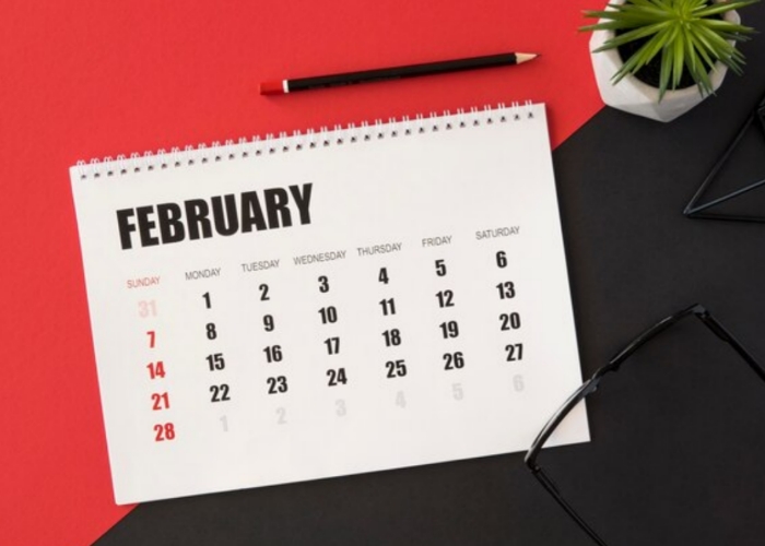 Terdapat banyak tanggal merah di bulan Februari 2024