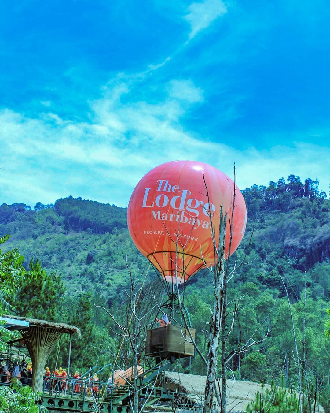 The Lofge Maribaya, wisata alam yang coock untuk semua kegiatan di Bandung