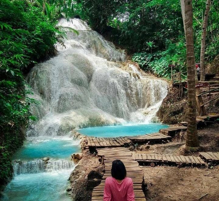 Surga Wisata Air Terjun Gedad Banyusoco. (Instagram @ayodolan untuk &nbsp;RadarMadura.id)