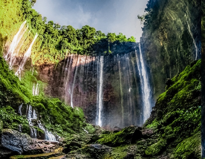 Tumpak Sewu, salah satu rekomendasi wosata alam air terjun di Indonesia