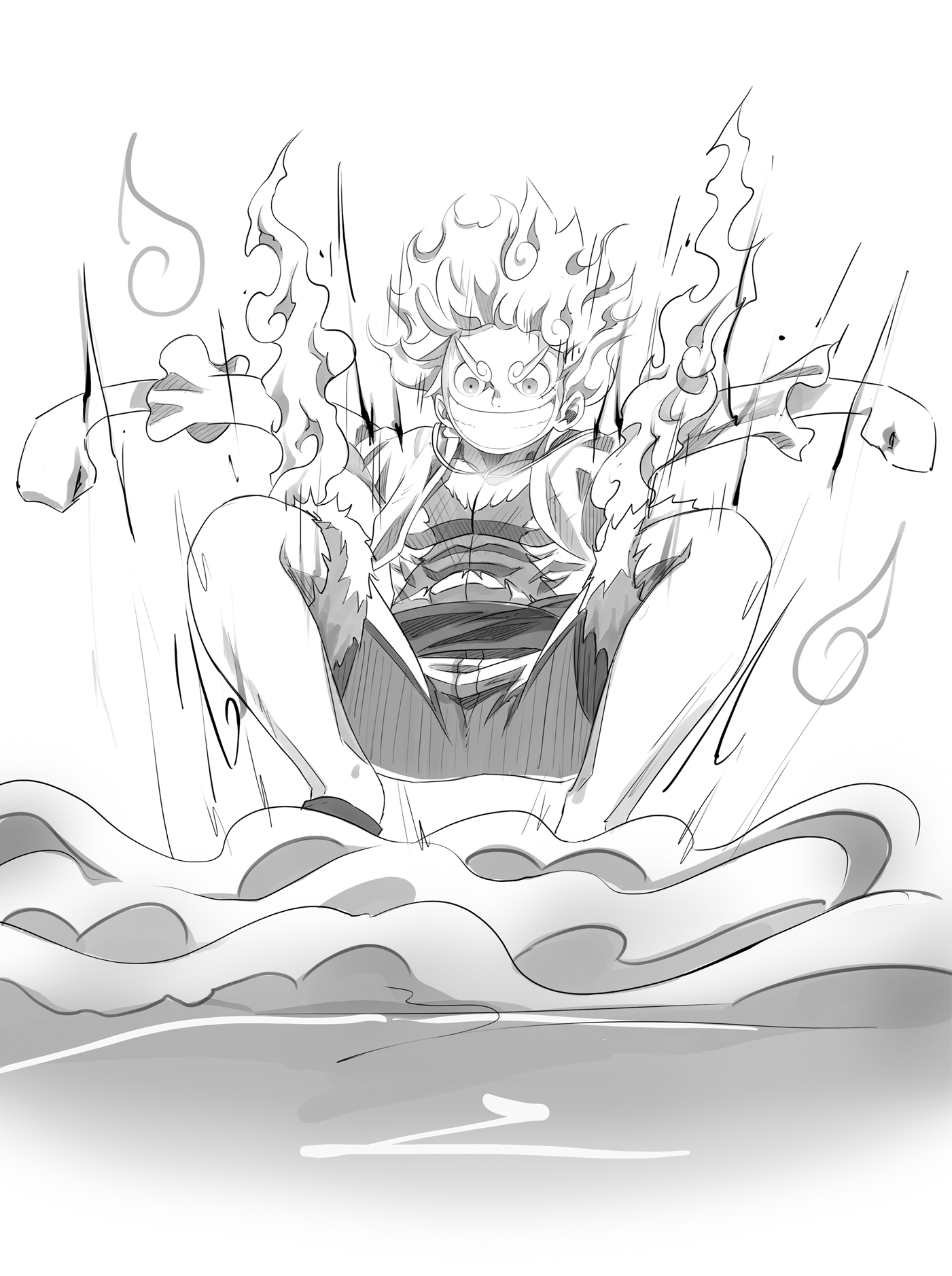 Luffy mode Nika