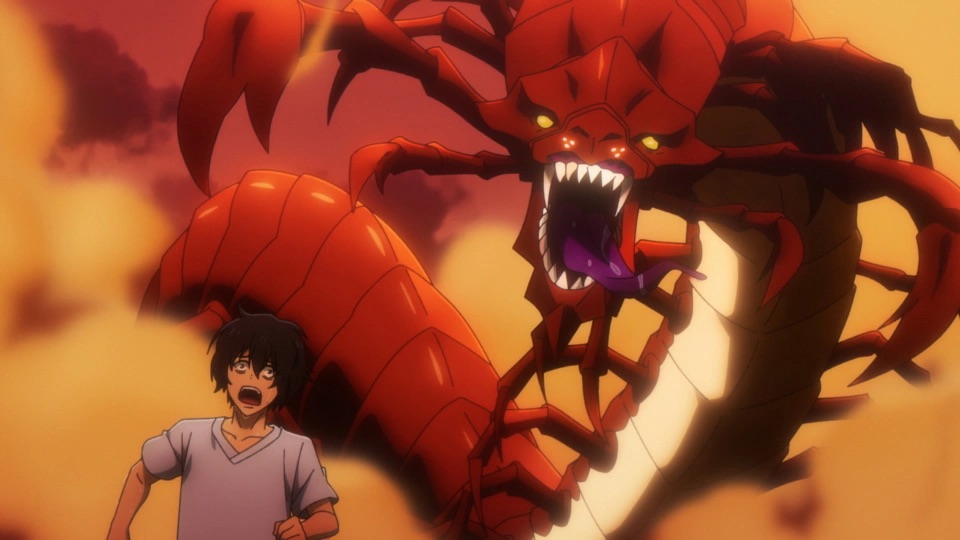 Sung Jin Wo dikejar monster