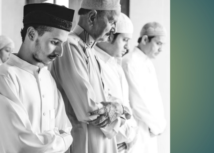 Ilustrasi orang beribadah