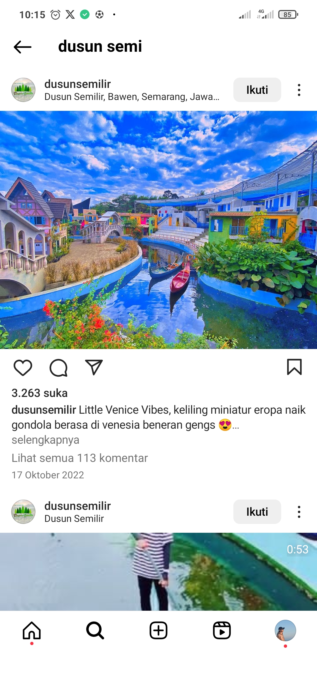 Potret Indah dusun Semilir