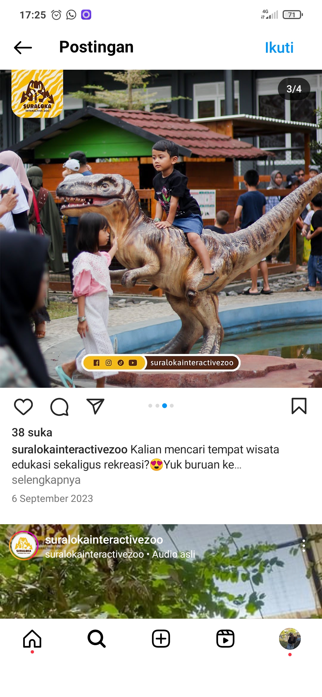 Suraloka Zoo Cocok Buat liburan keluarga