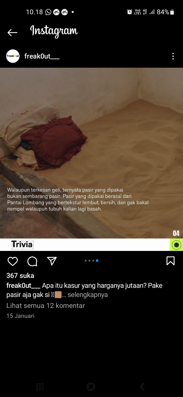 Penampakan Kasur pasir khas Desa Legung Sumenep Madura