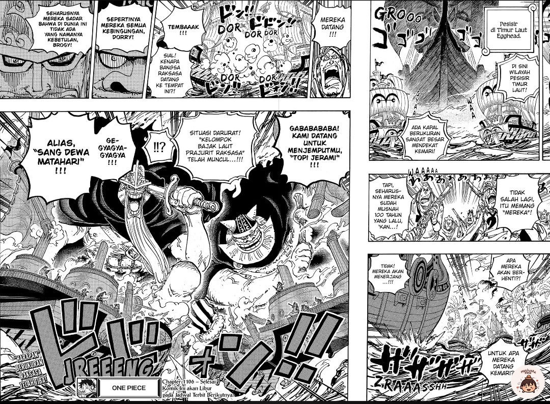 Spoiler Dua raksasa yang akan datang ke pulau Eghead