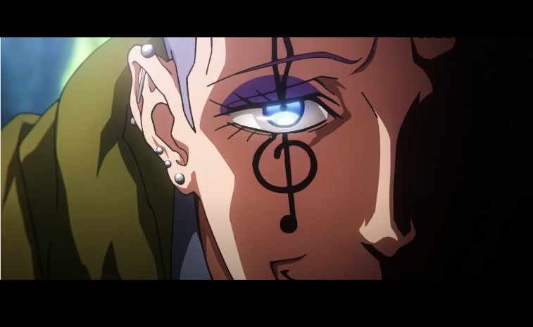 Salah satu tanda sihir yang dimiliki tokoh dalam anime Mashle: Magic And Muscles