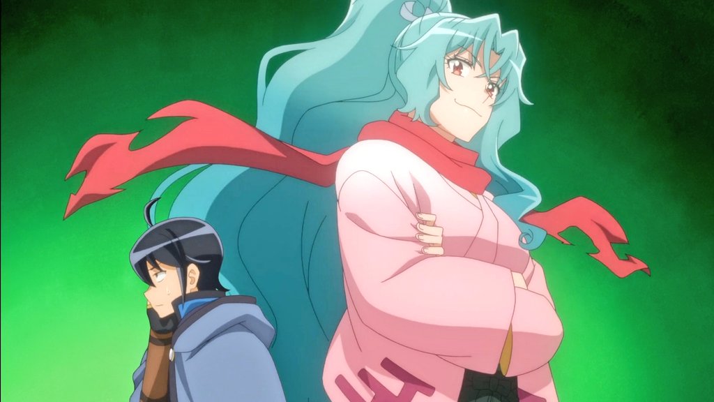 Tsukimichi dan Tomoe.