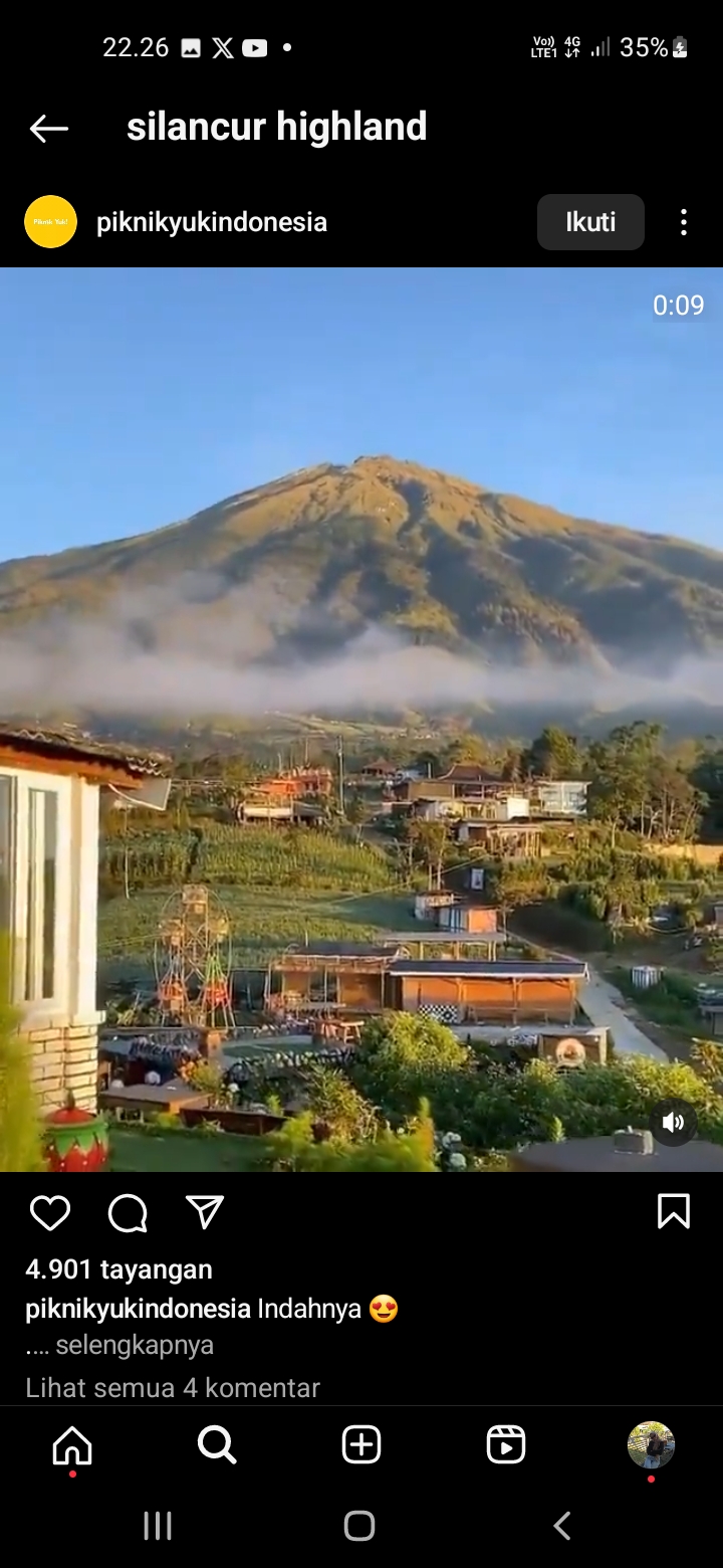 Silancur Highland, Destinasi Wisata Pegunungan yang Hits di Magelang