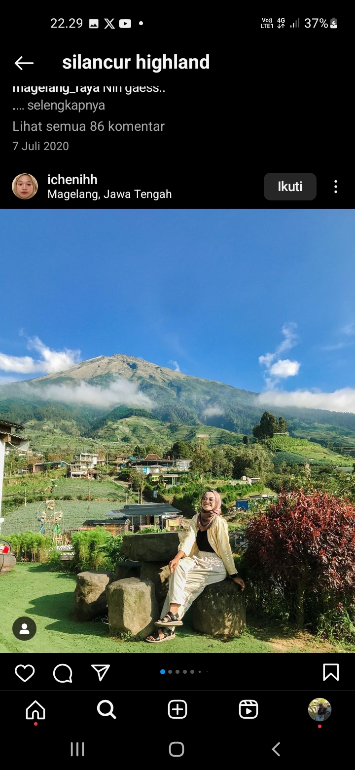 Silancur Highland, Destinasi Wisata Murah Meriah di Magelang