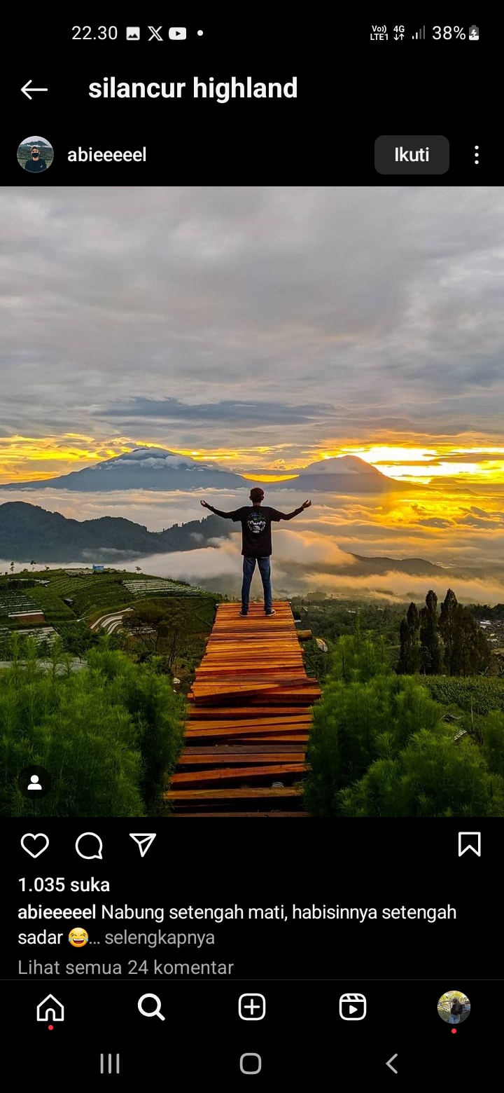 Keindahan Alam di Silancur Highland, Destinasi Wisata Serba Ada di Magelang