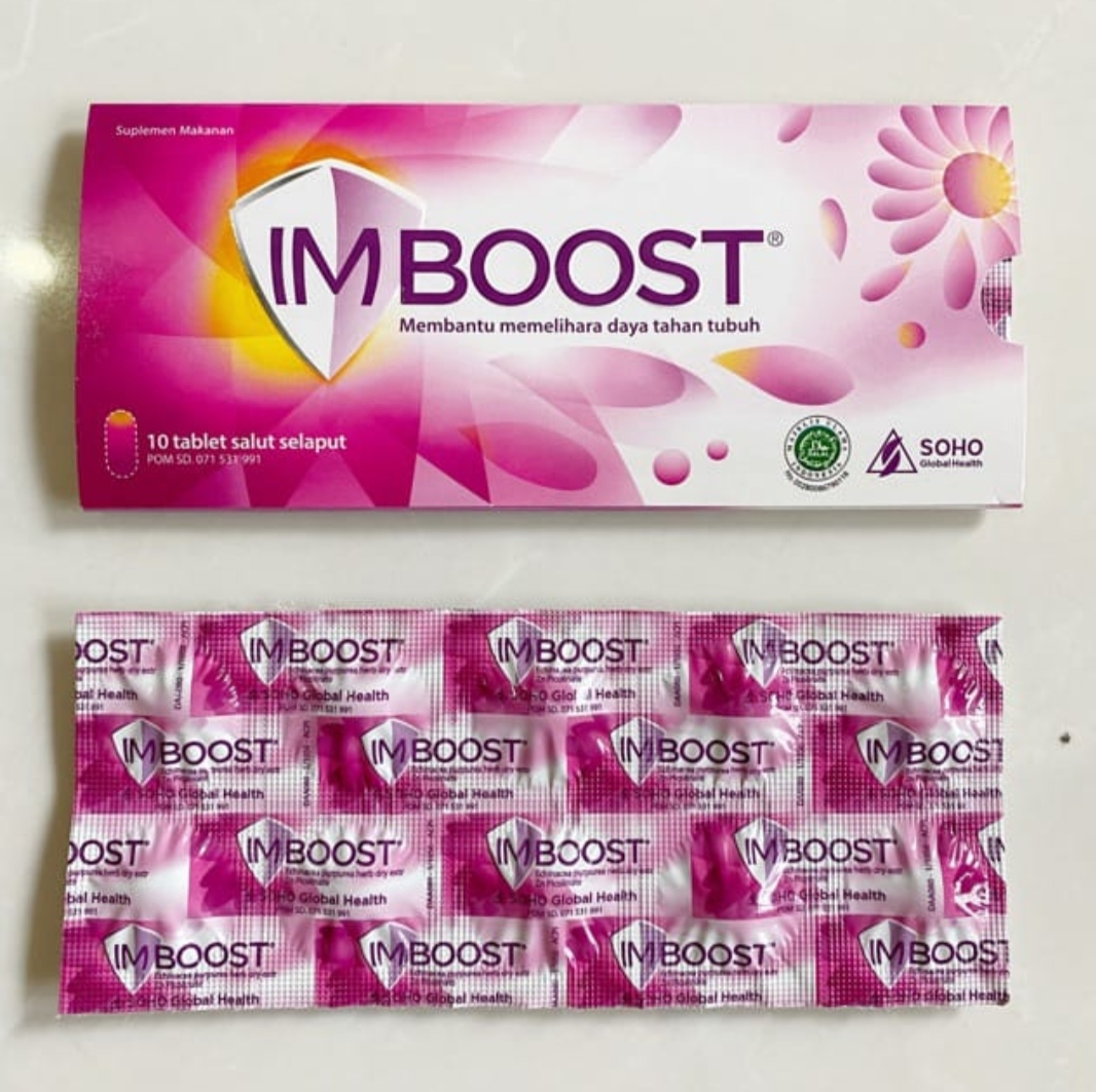 Imboost merupakan suplemen kesehatan yang sangat bermanfaat bagi tubuh.