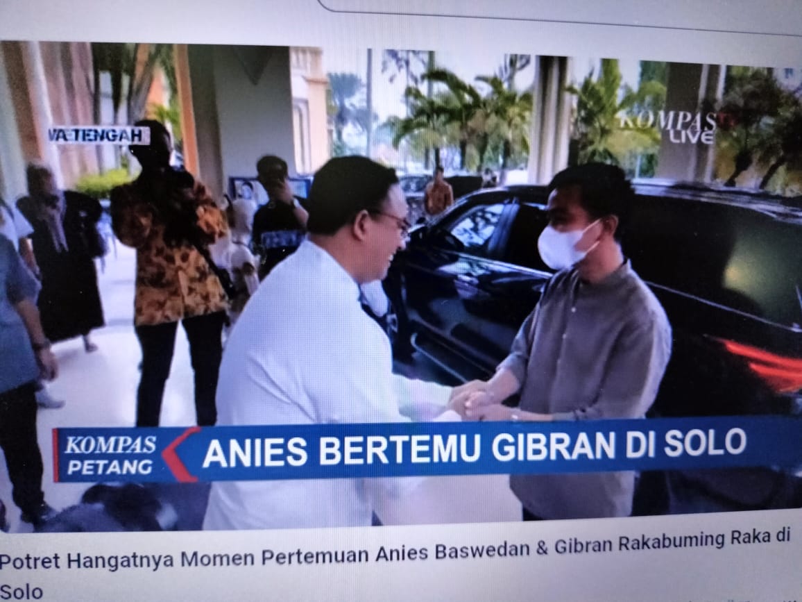 VIDEO BENAR: Cuplikan video KompasTV yang disalah gunakan dalam konten hoaks.