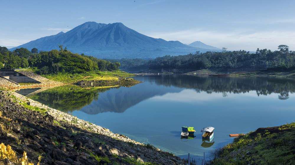 Potret Waduk Karangkates Malang