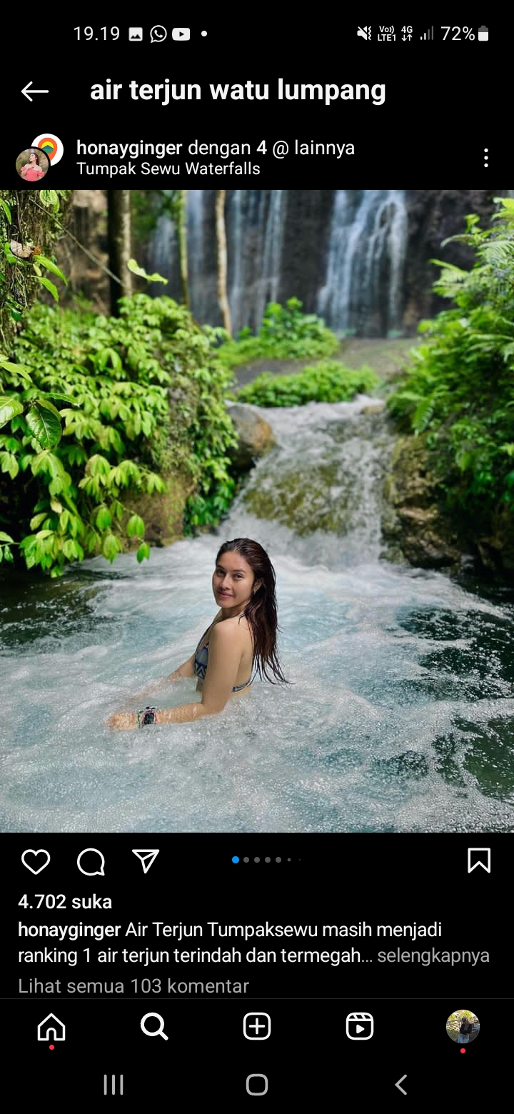 Keindahan Air Terjun Tumpak Sewu, Tempat Wisata Favorit di Lumajang