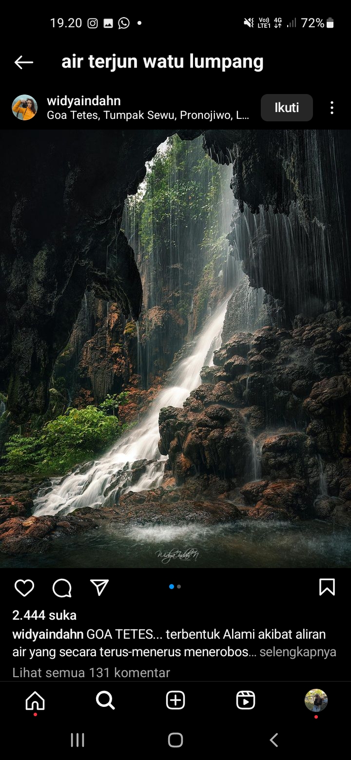 Keindahan dan Tantangan Air Terjun Tumpak Sewu