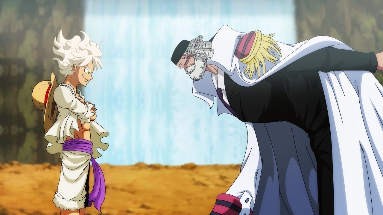 Gorosei Saturn Vs Luffy