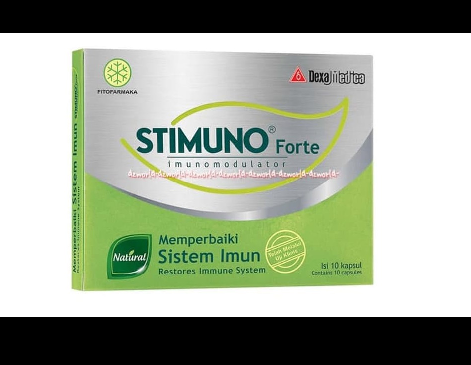 Stimuno Forte, salah satu multivutamin pendukung sistem kekebalan tubuh