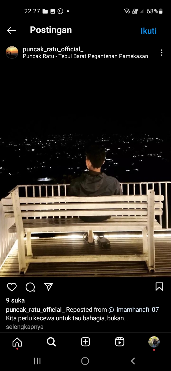 Puncak Ratu Pamekasan, Tempat Wisata Alam yang Menawarkan Panorama Kota dari Atas