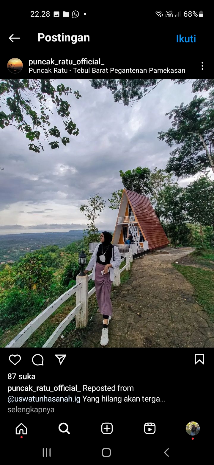 Puncak Ratu Pamekasan, Wisata Alam Baru yang Menawarkan Keindahan dan Spot Foto Menarik
