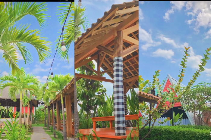 Penampakan dari depan tempat makan Kediri ala Bali