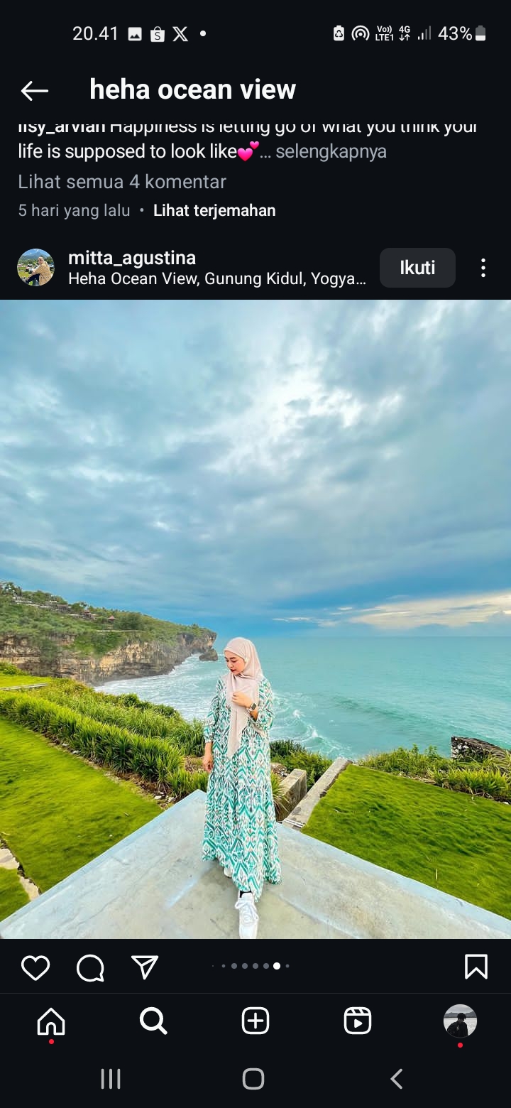 Wisata Heha Ocean View, Yogyakarta