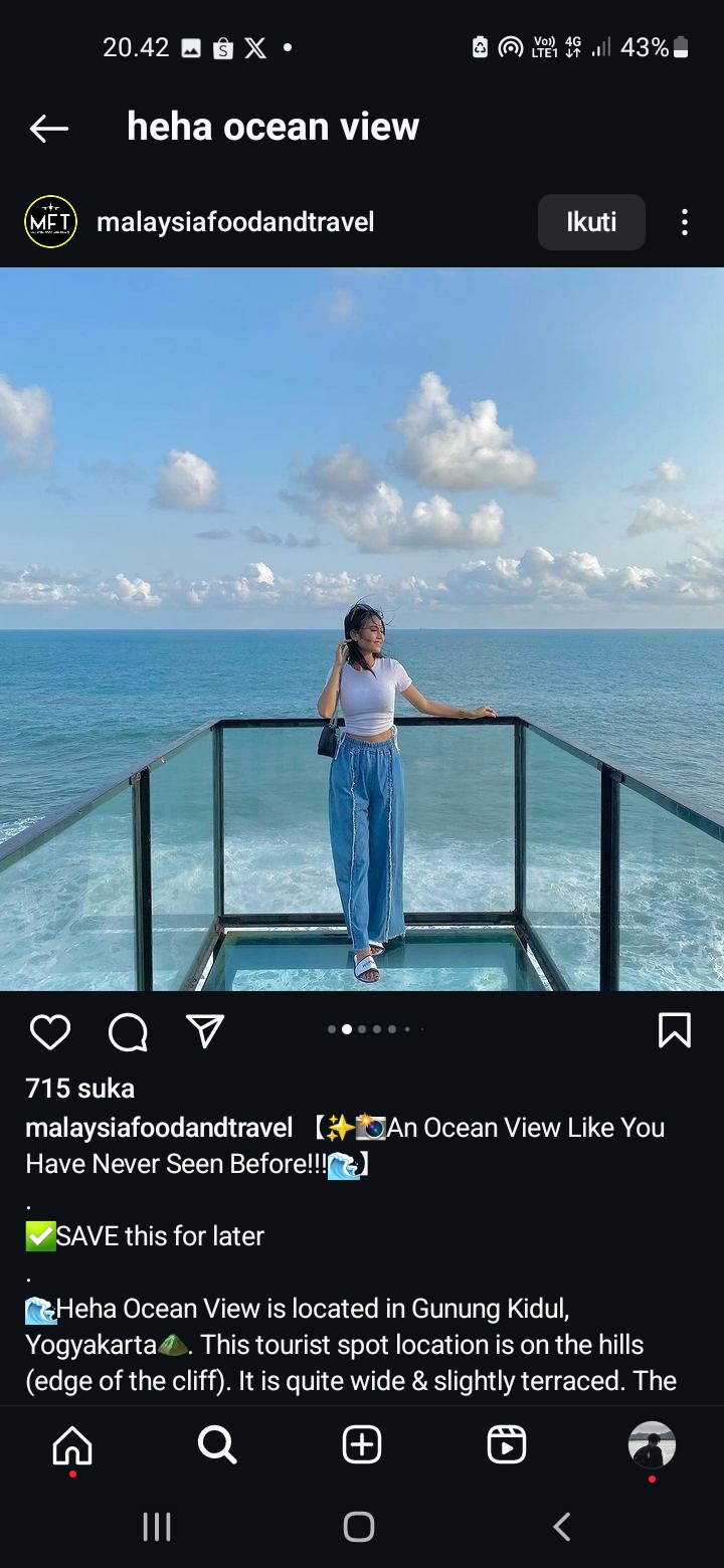 Wisata Heha Ocean View, Jogjakarta