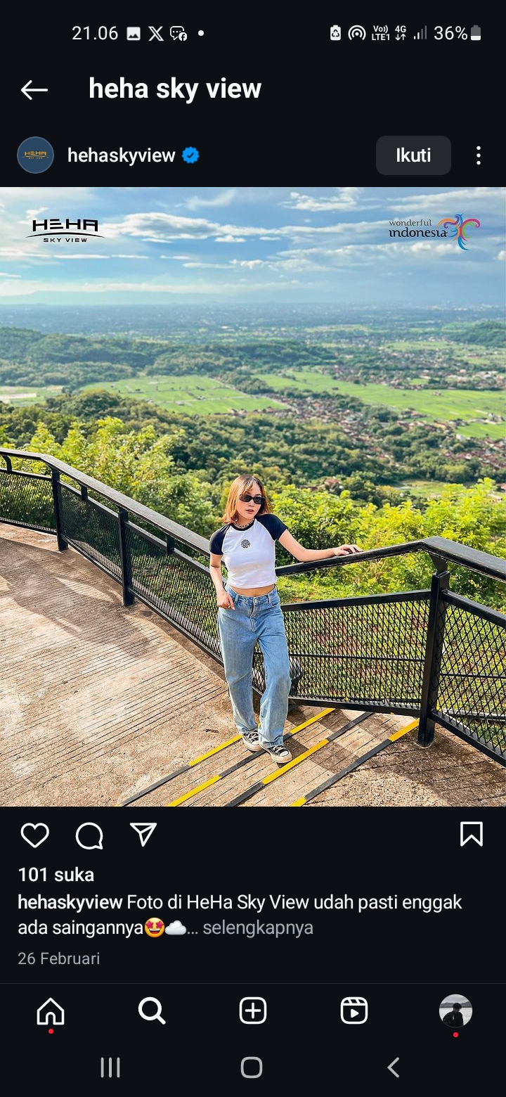 Wisata Heha Sky View, Yogyakarta