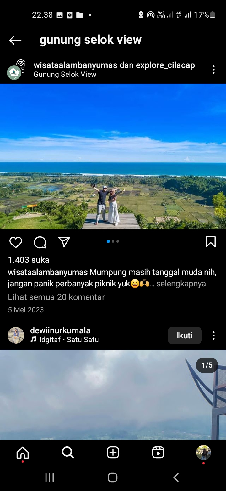 Gunung Selok View